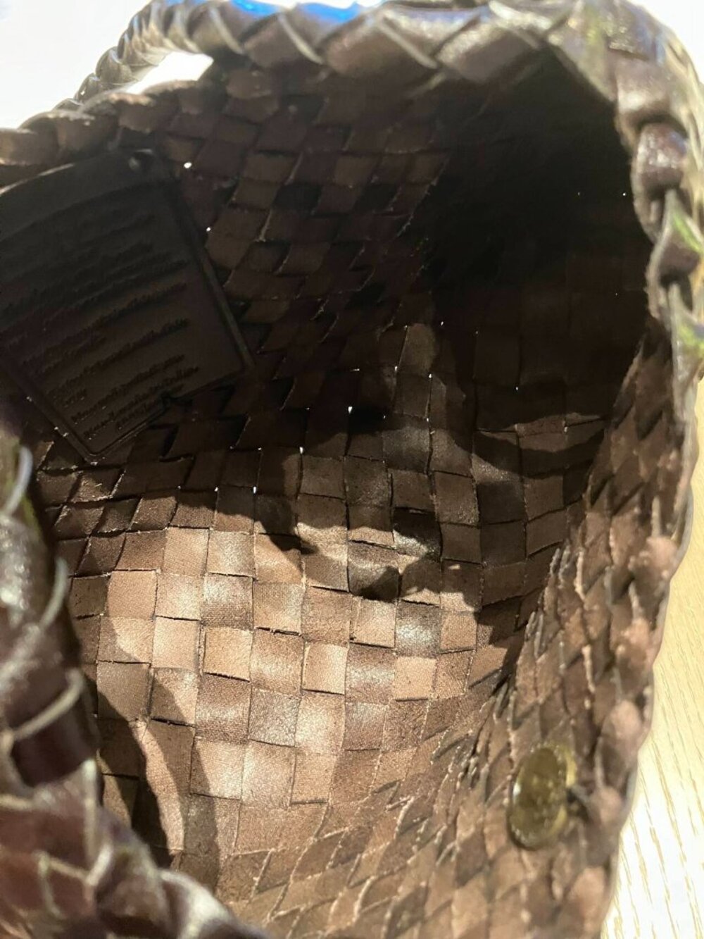 Dragon Diffusion Rosanna Woven Leather Bag - Picture 4 of 9